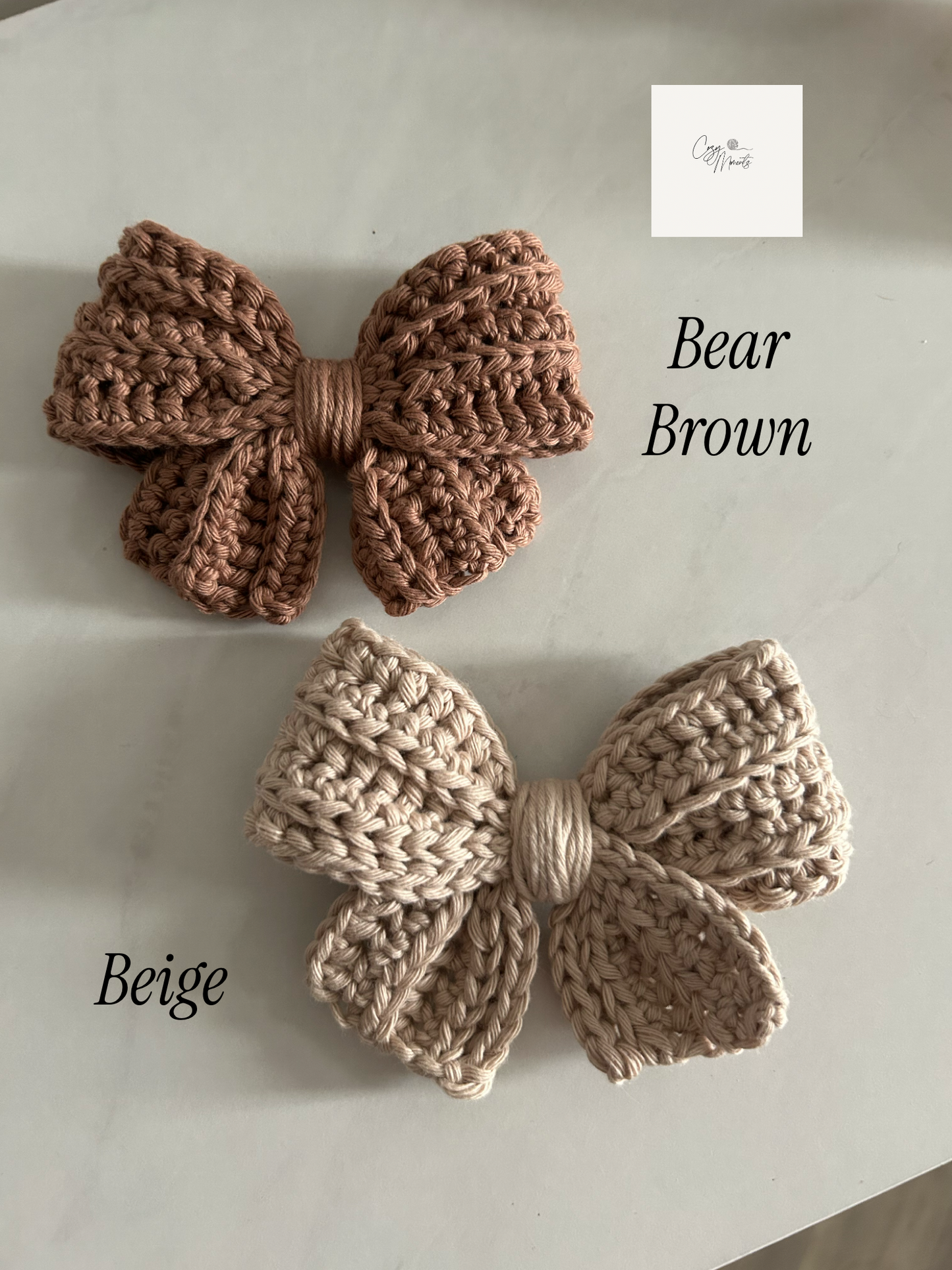 Crochet Bow Garland