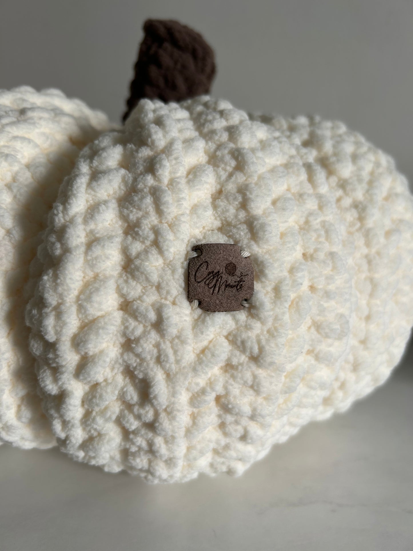 Crochet Super Cozy Pumpkin Decorative Cushion