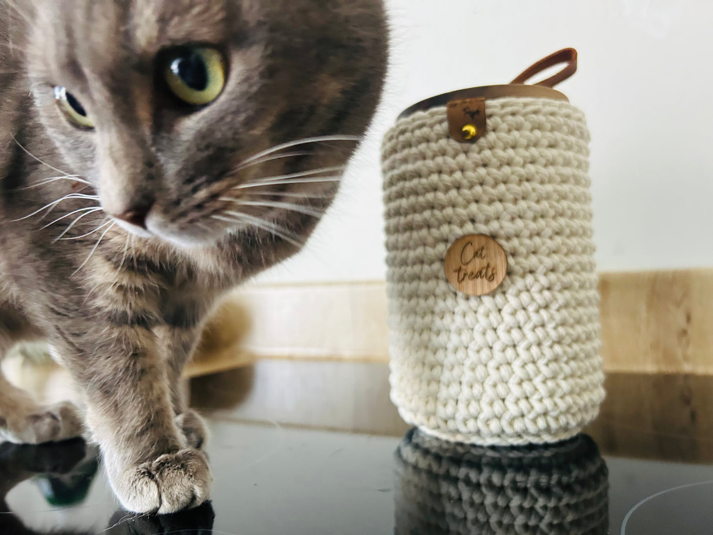 Cat Treat Jar