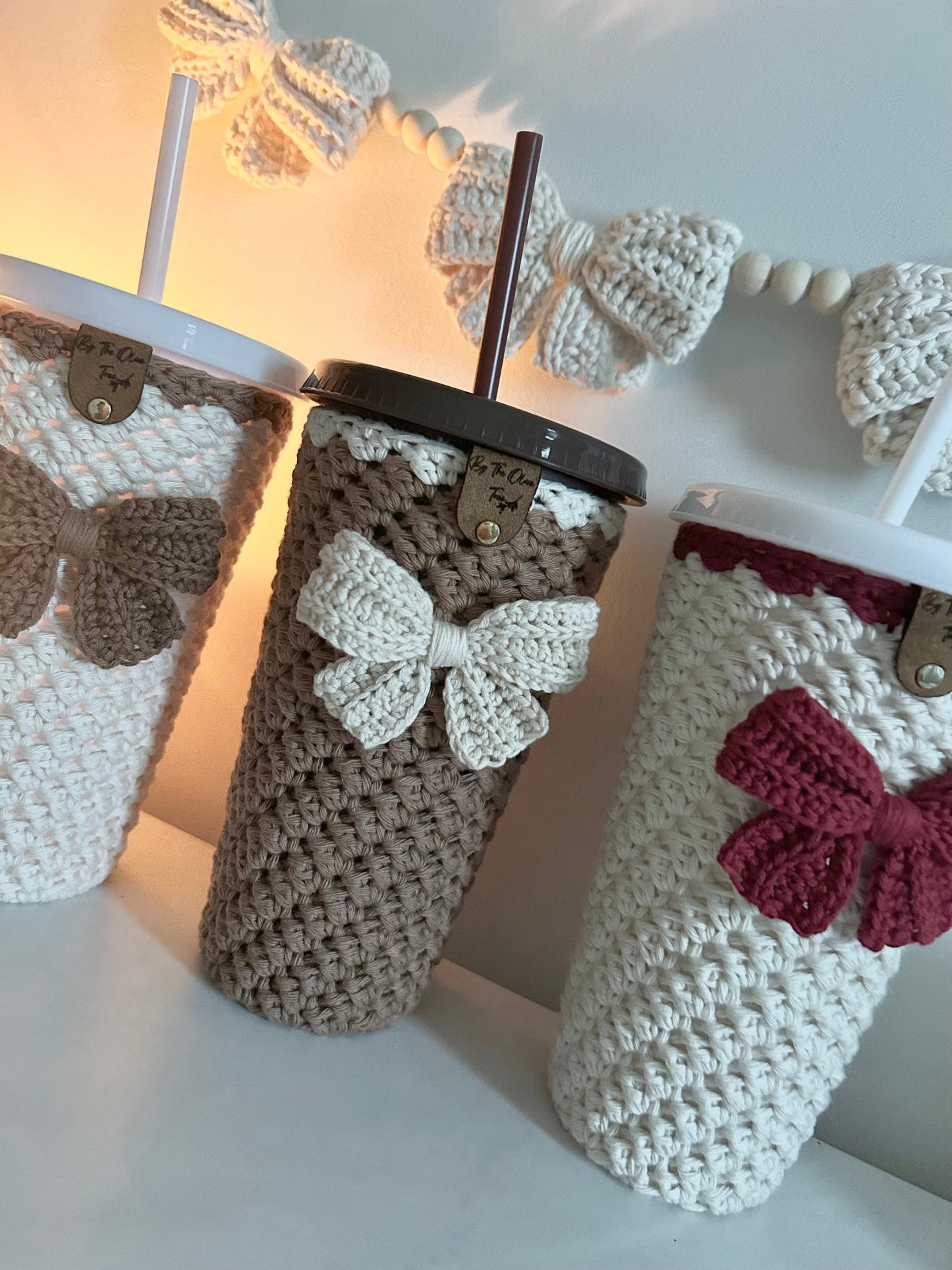 Cold Cup with Crochet Cosy