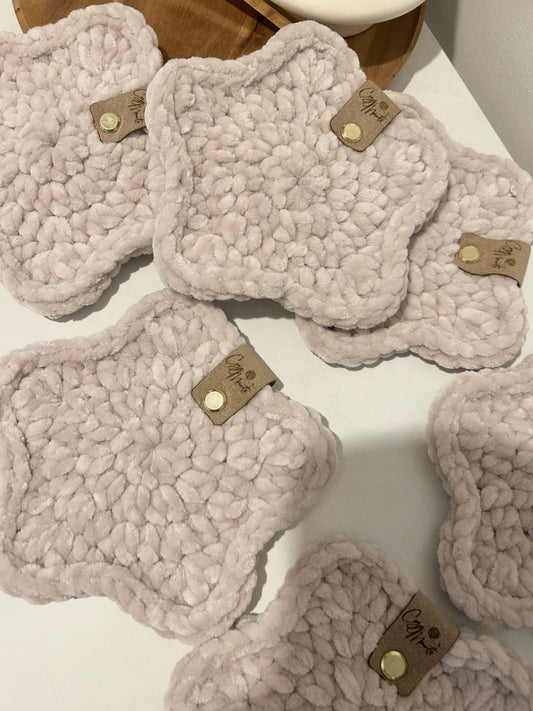 Crochet Star Coasters