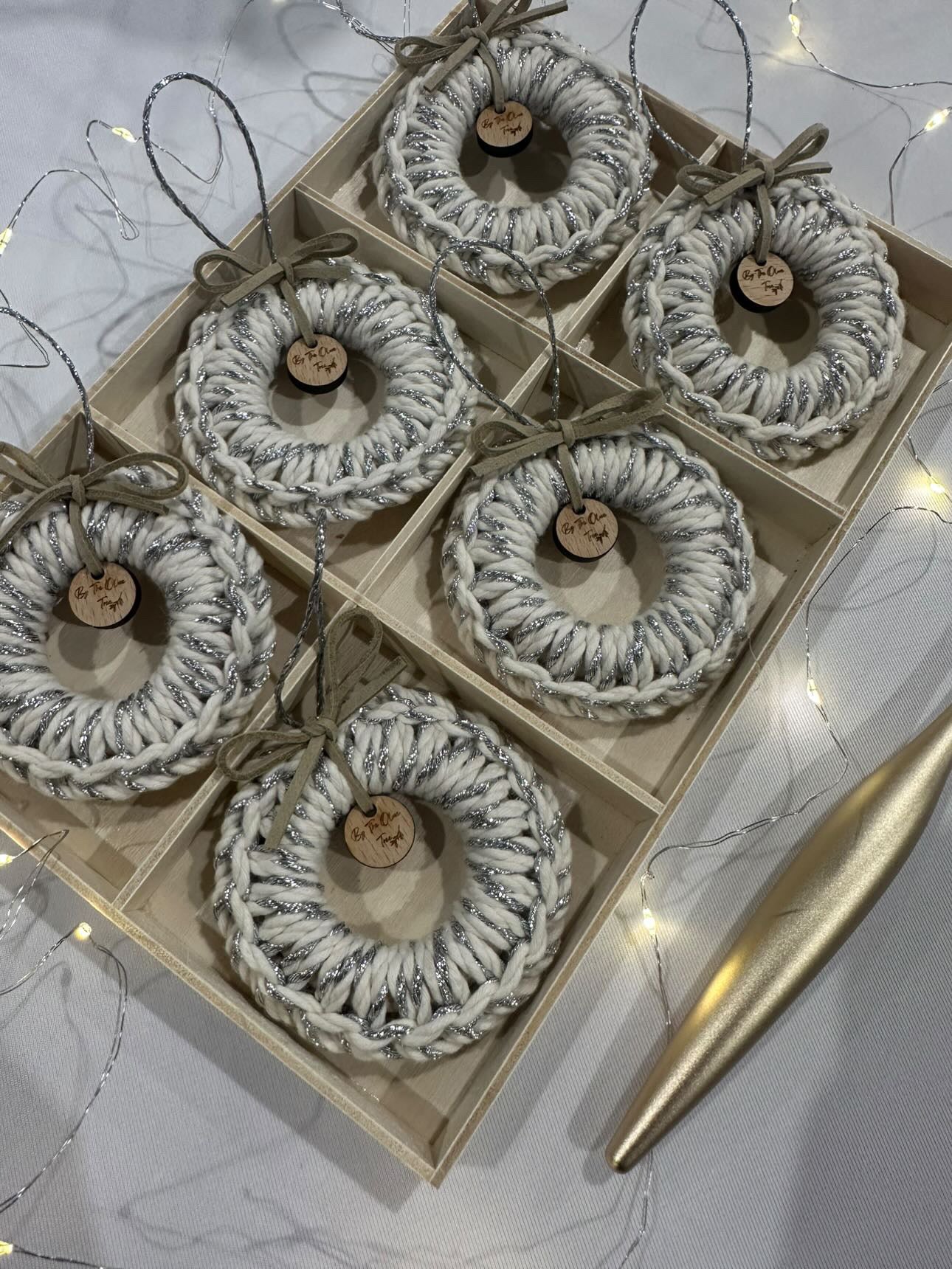 Mini Christmas Wreath Decoration