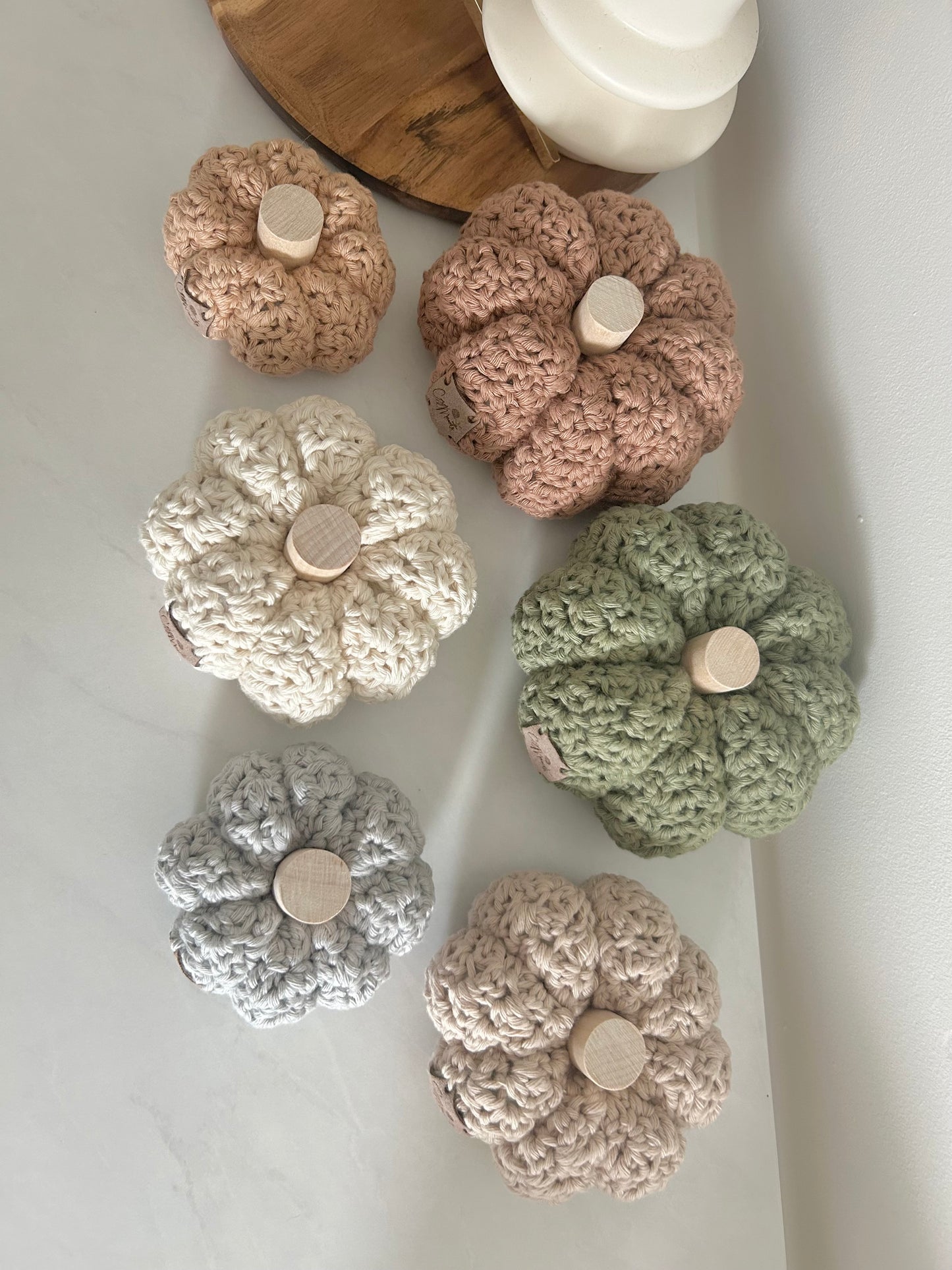 Modern Crochet Pumpkin