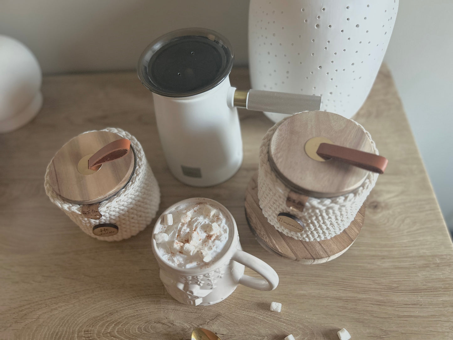 Hot Chocolate & Marshmallow Jar Set