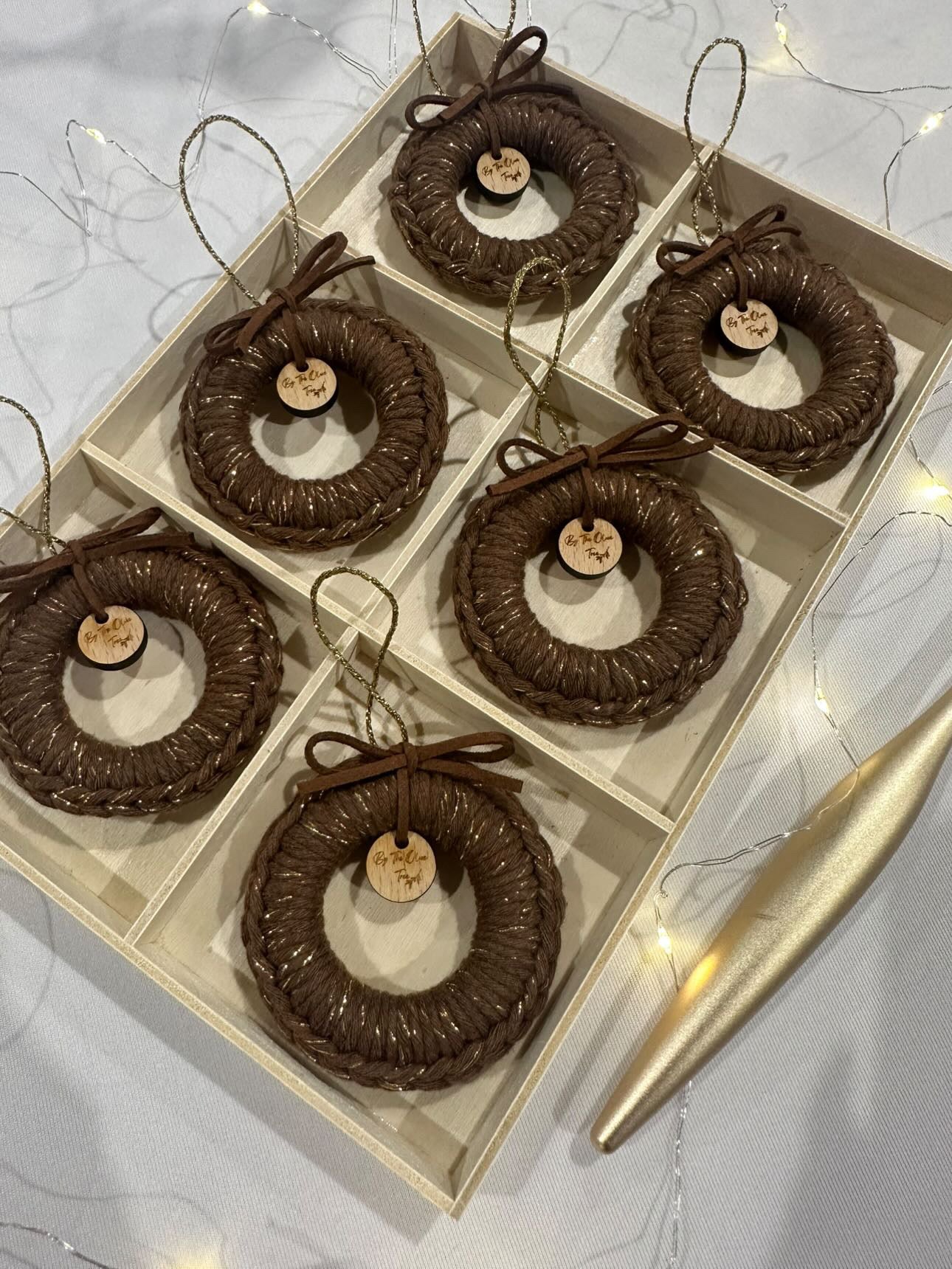 Mini Christmas Wreath Decoration