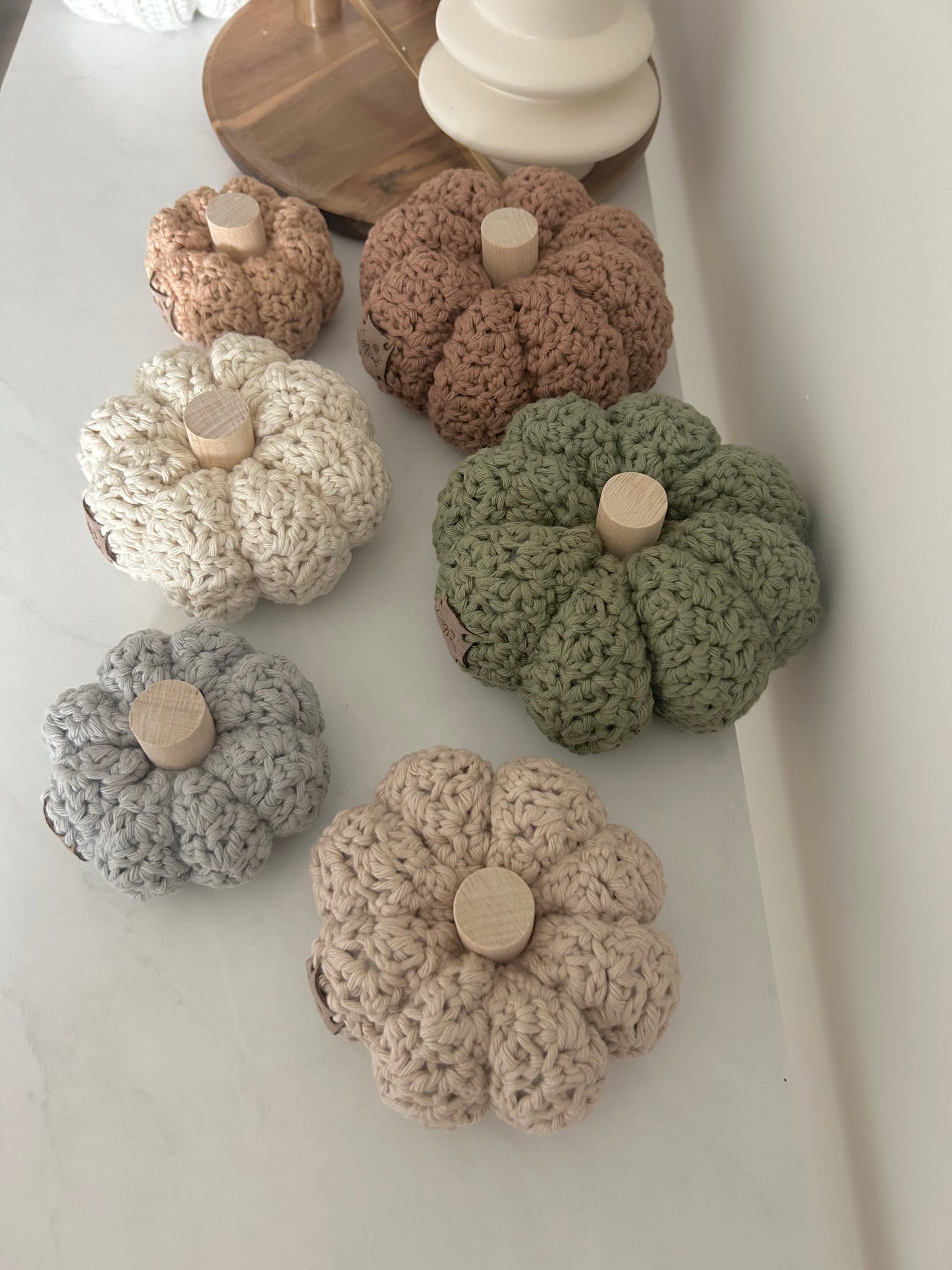 Modern Crochet Pumpkin