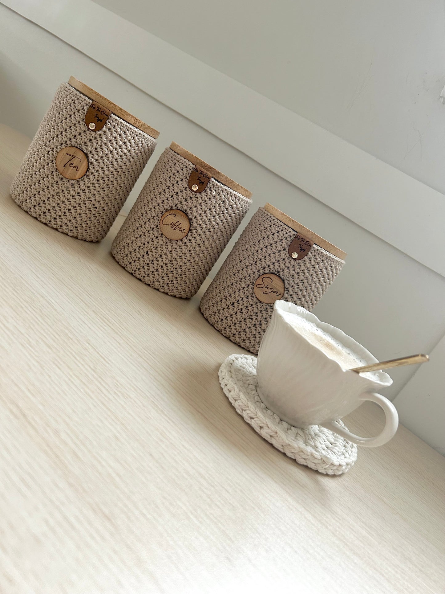 Tea Coffee Sugar Jars | Country Lane Range