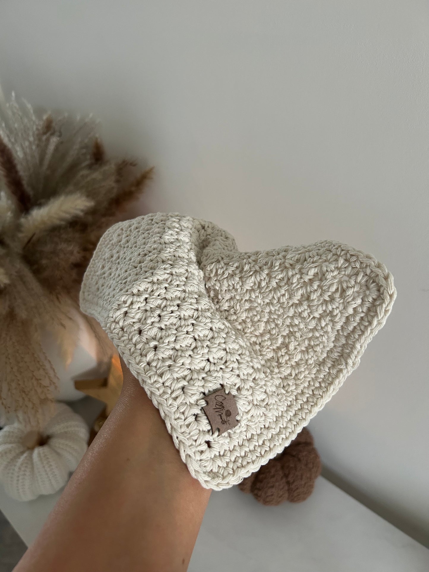 Crochet Cotton Dish Cleaning Wash Cloth| Pack Of 2 | Neutral Home Gift | Kitchen Accessories | Sustainable Cleaning