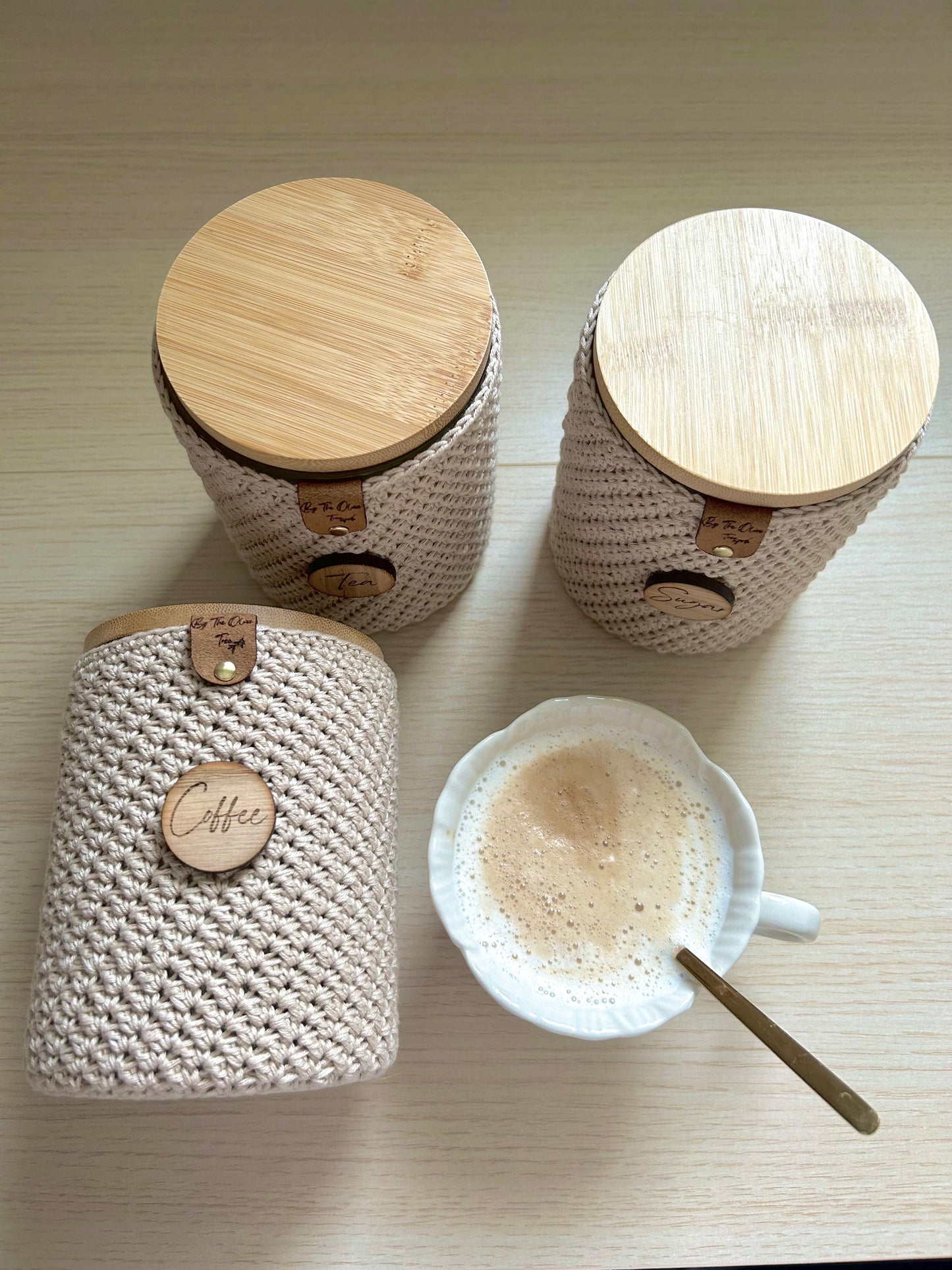 Tea Coffee Sugar Jars | Country Lane Range