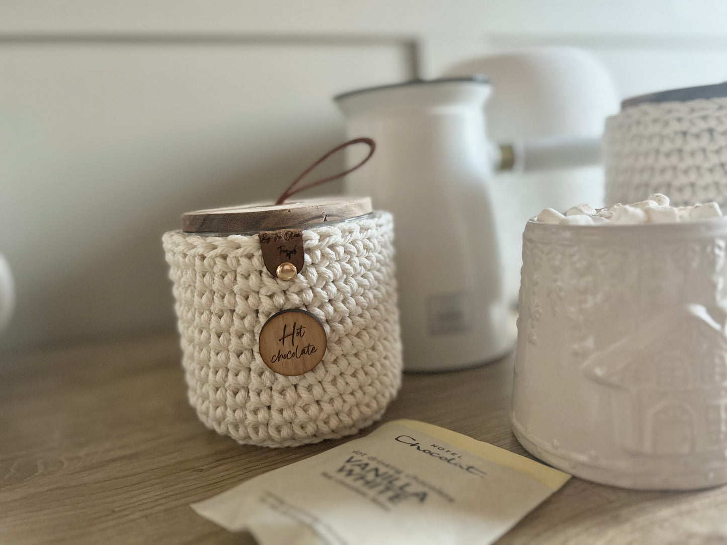 Hot Chocolate & Marshmallow Jar Set