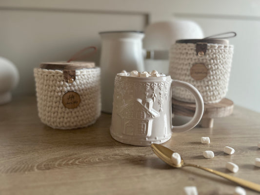 Hot Chocolate & Marshmallow Jar Set