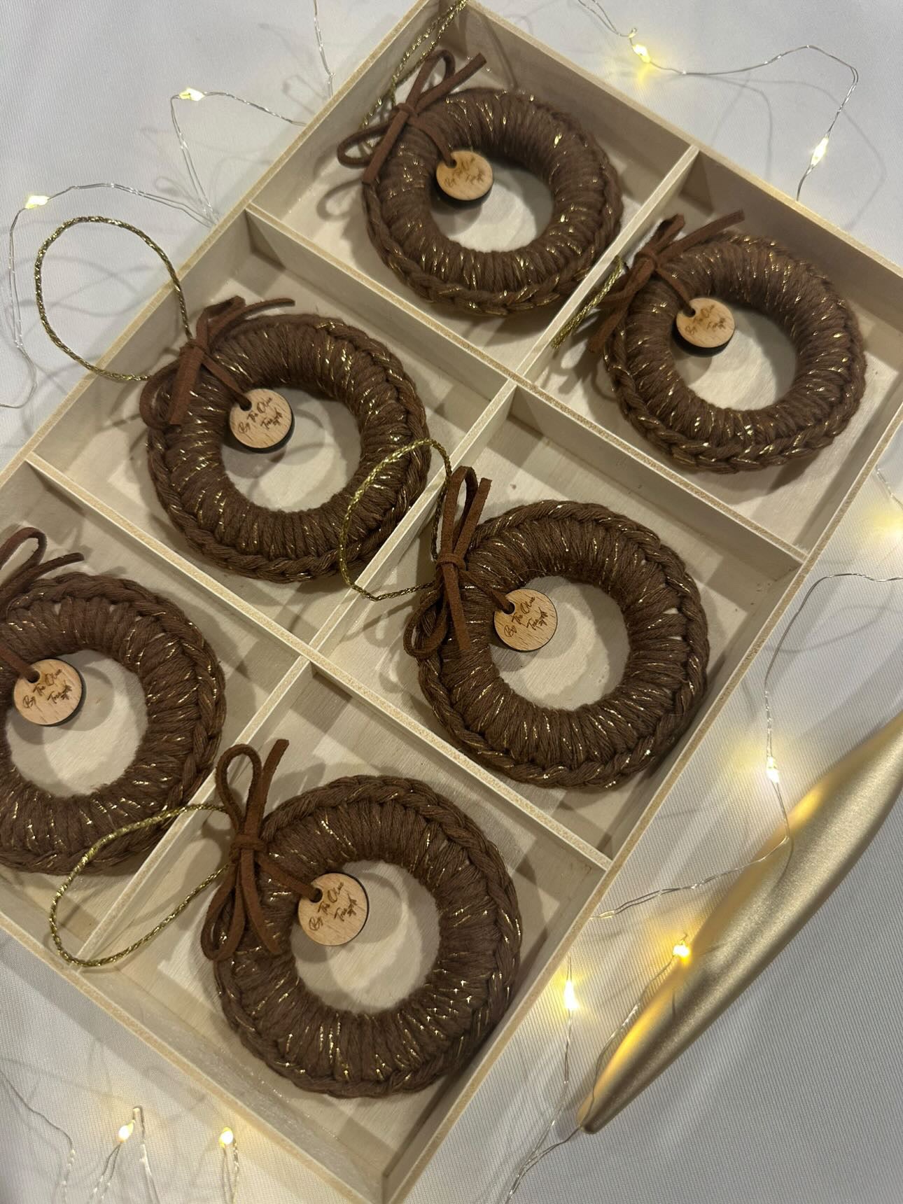 Mini Christmas Wreath Decoration